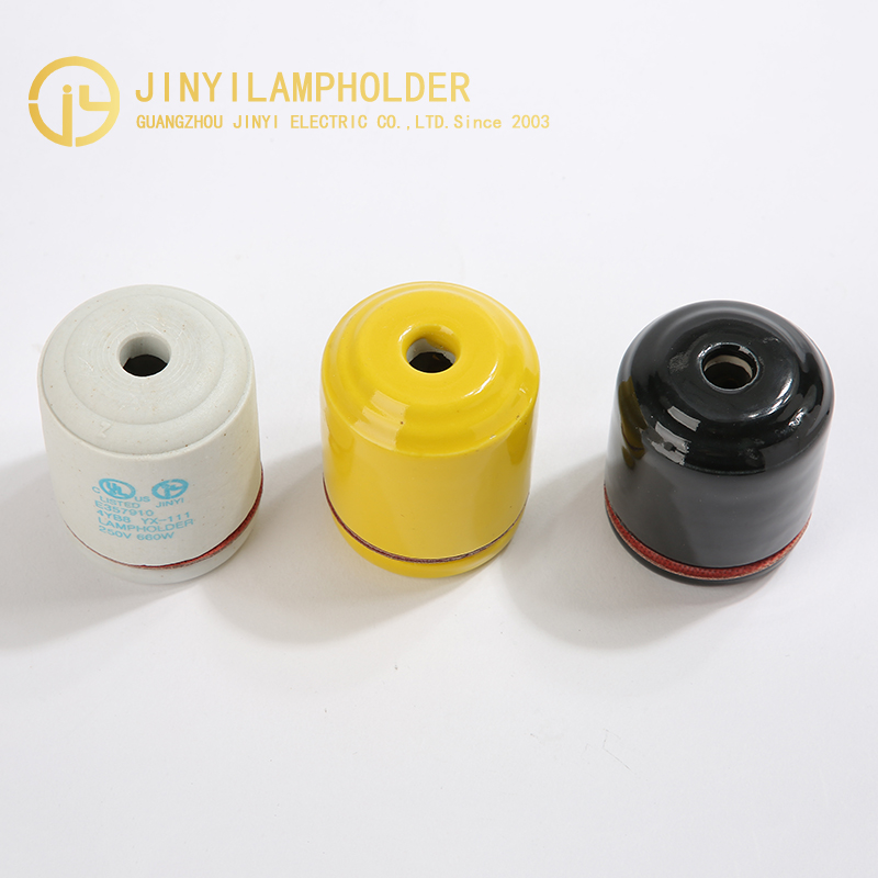 Metal spring clamp and cord set structure for JY-111