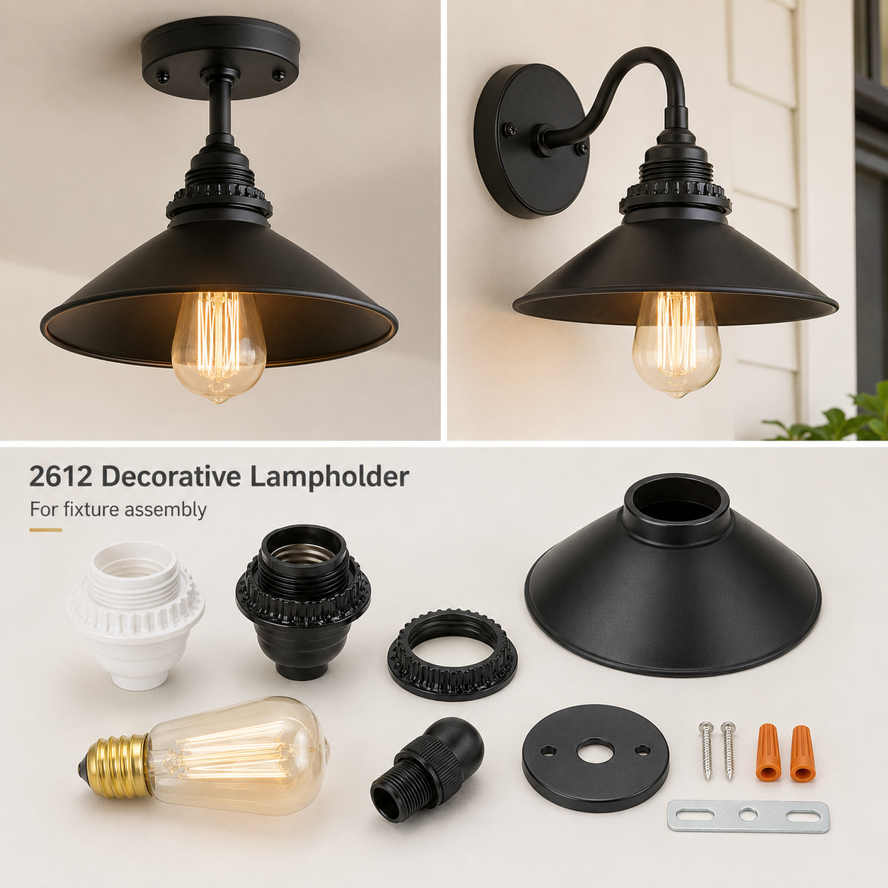 Black and white color options for JY-2612
