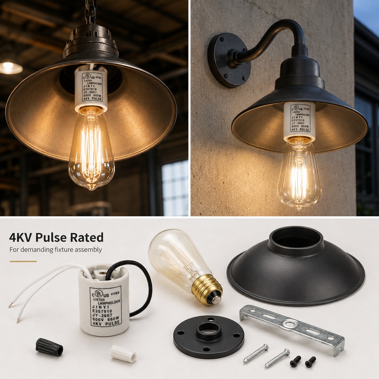 UL/cUL listed marking and 600V 660W rating for JY-2607