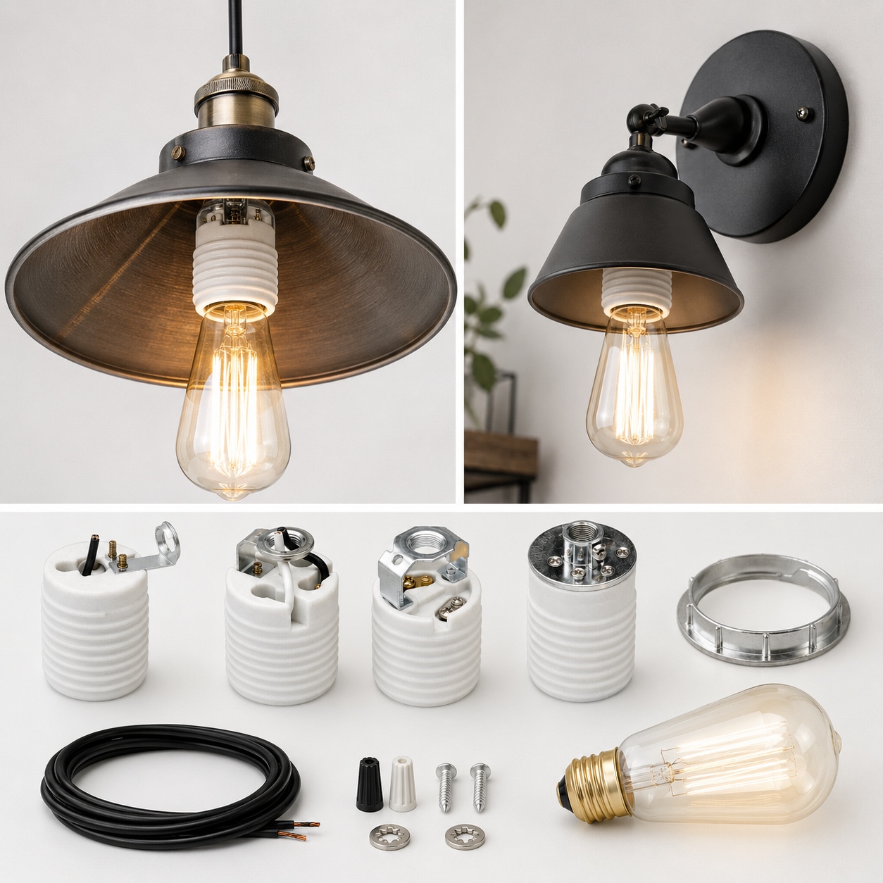 Specification table for JY-2601 E26 lampholder